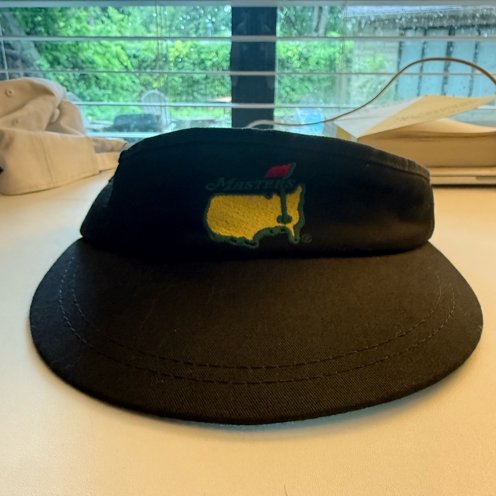 Masters Green and Black Golf Visor Augusta National